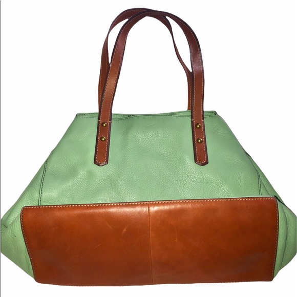 Fossil 🔑 Zoey Leather Classic Tote Bag - Picture 5 of 15